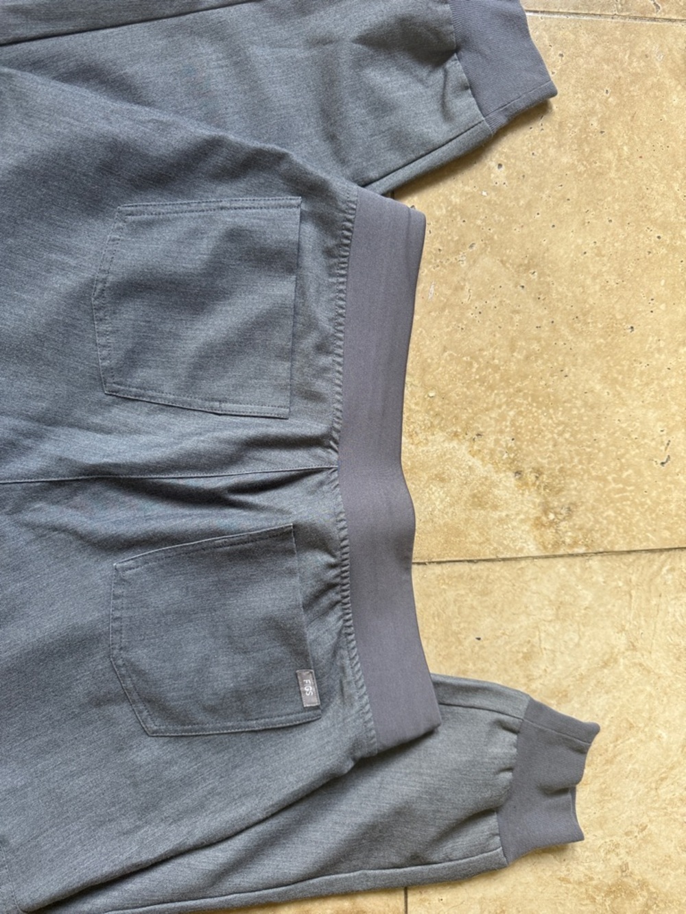 FIGS ladies gray pull on pant tECHNICAL COLLECTION size medium Medical - Picture 9 of 9